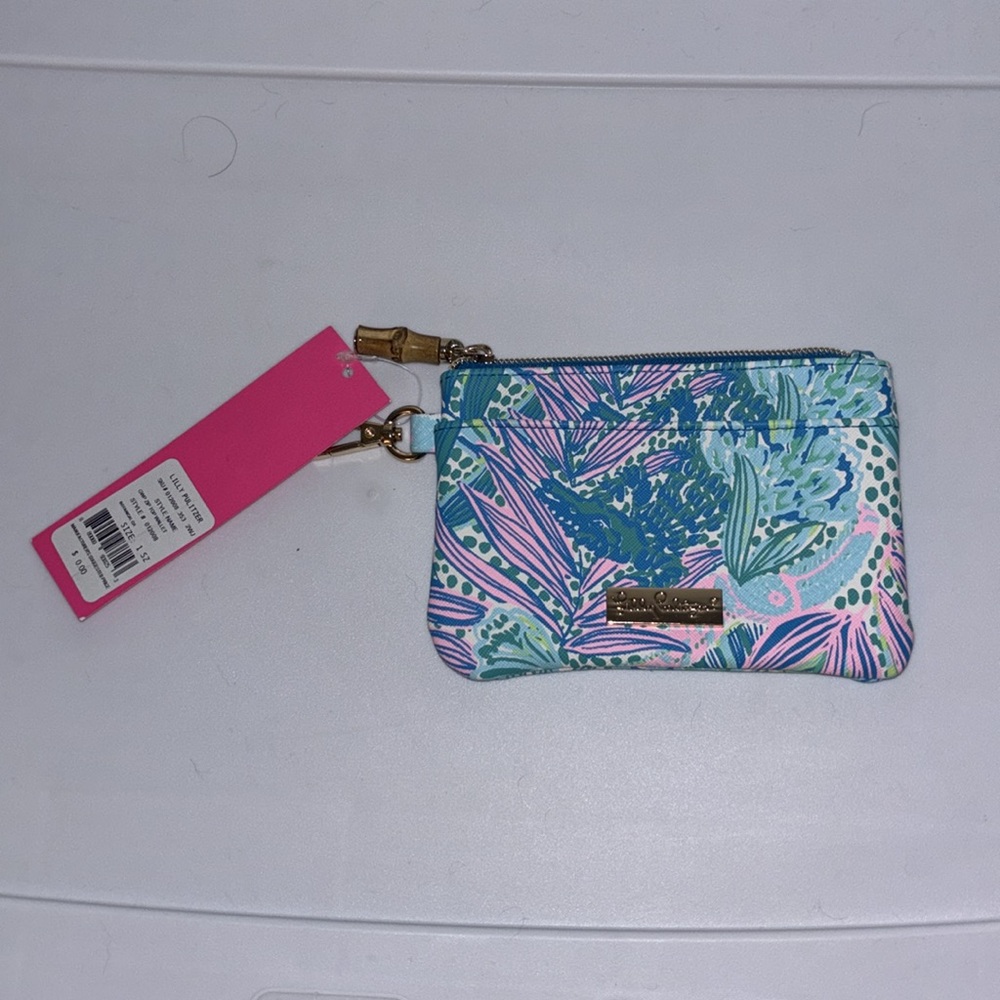 Lilly Pulitzer zip top wallet - Picture 4 of 6